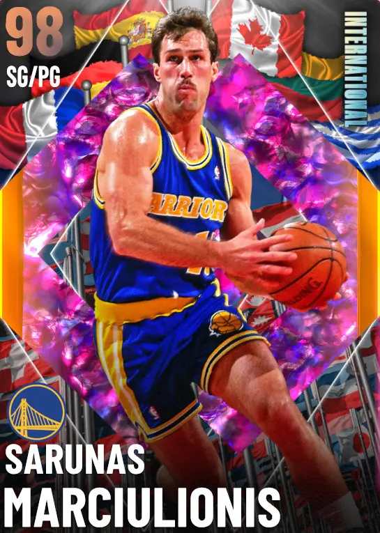 (OPAL) Sarunas Marciulionis (98 OVR)