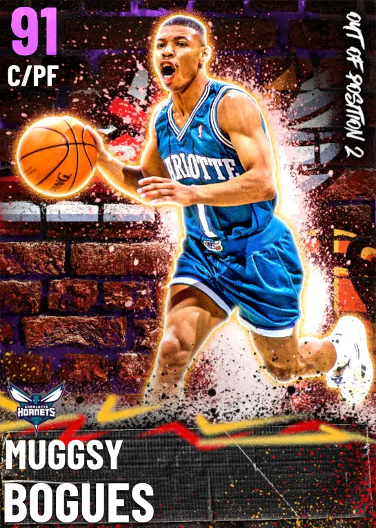 (AMETHYST) Muggsy Bogues (91 OVR)