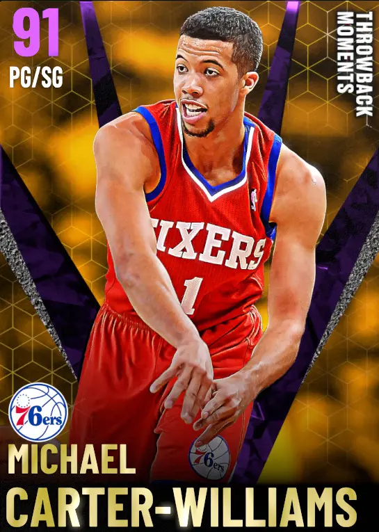 (AMETHYST) Michael Carter-Williams (91 OVR)