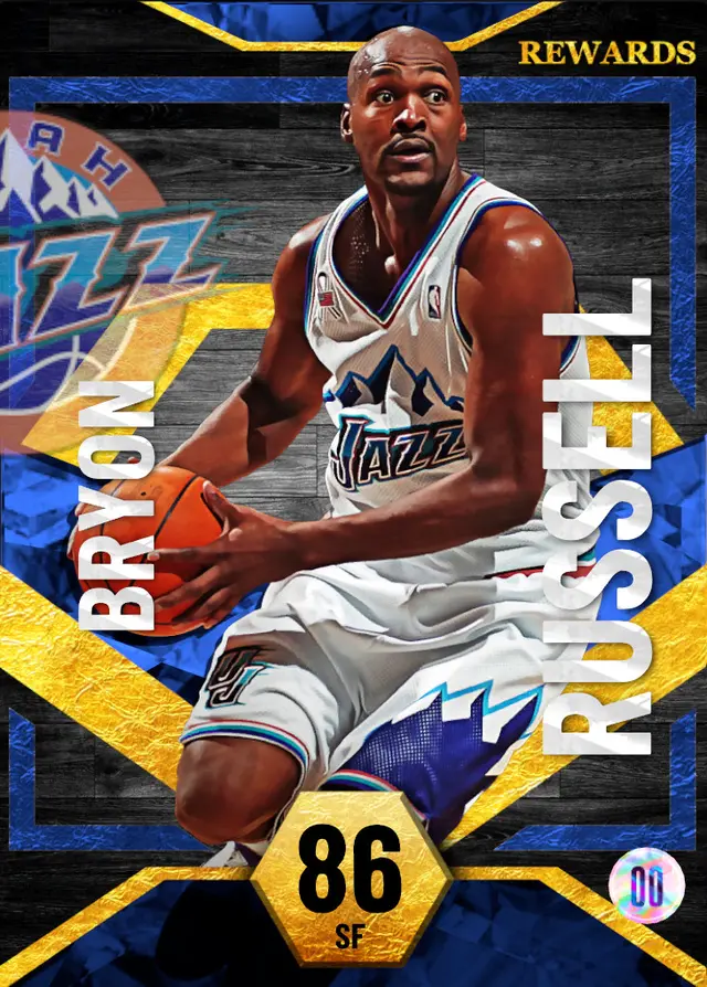 (SAPPHIRE) Bryon Russell (86 OVR)