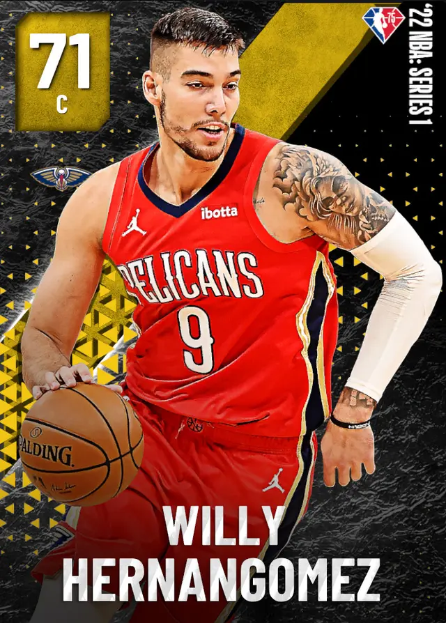 (GOLD) Willy Hernangomez (71 OVR)