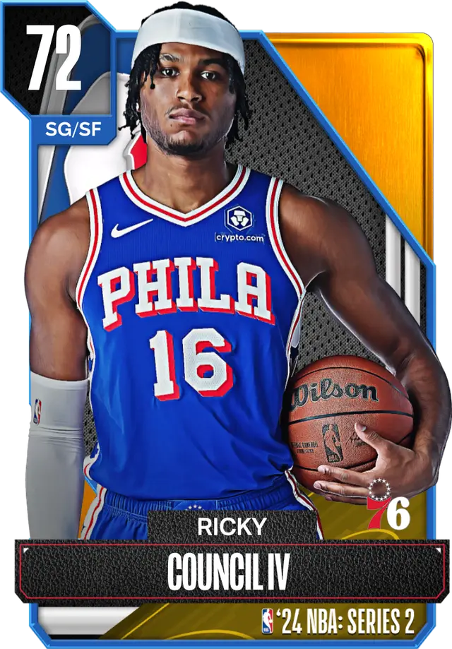 (GOLD) Ricky Council IV (72 OVR)