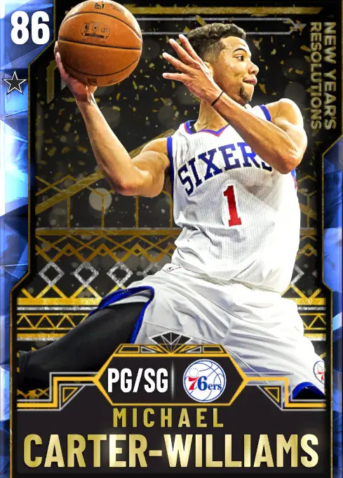 (SAPPHIRE) Michael Carter-Williams (86 OVR)