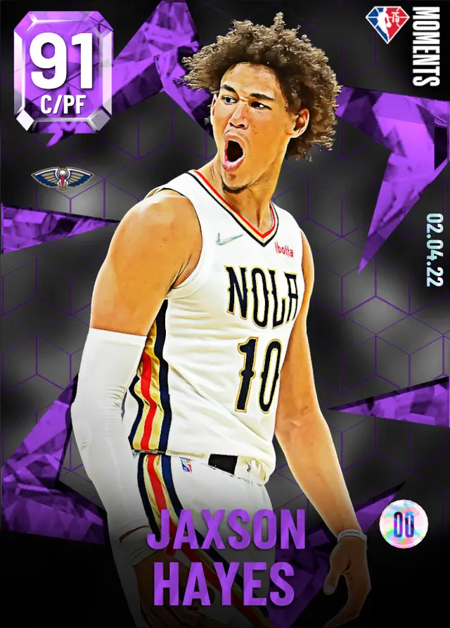 (AMETHYST) Jaxson Hayes (91 OVR)