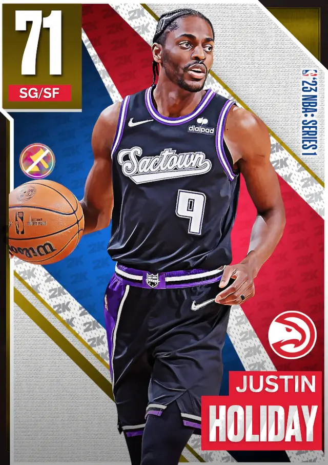 (GOLD) Justin Holiday (71 OVR)