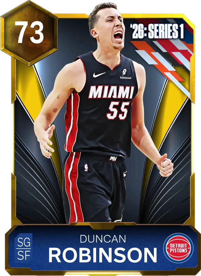 73 Duncan Robinson | Detroit Pistons
