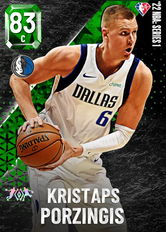 (EMERALD) Kristaps Porzingis (83 OVR)