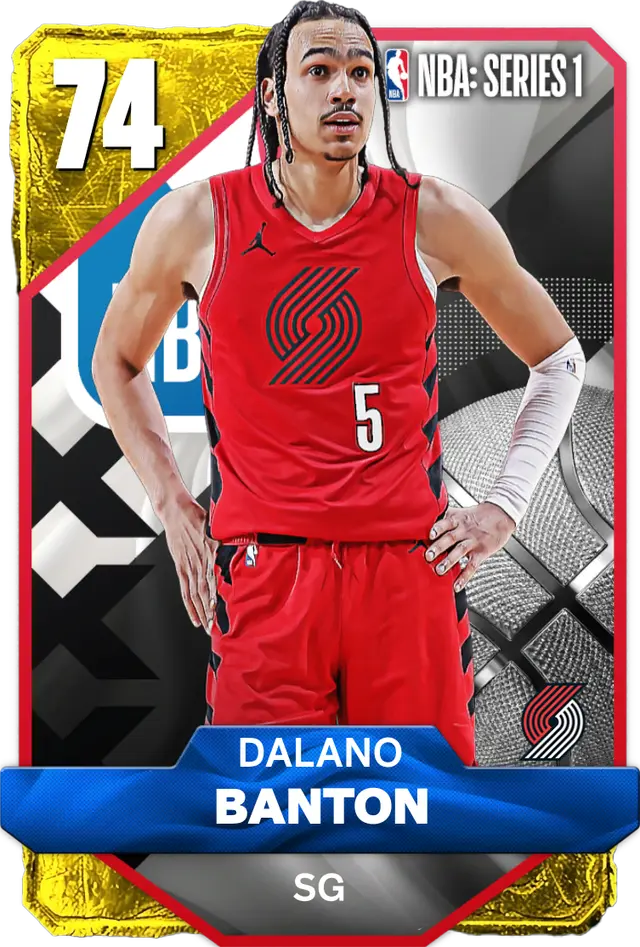 (GOLD) Dalano Banton (74 OVR)