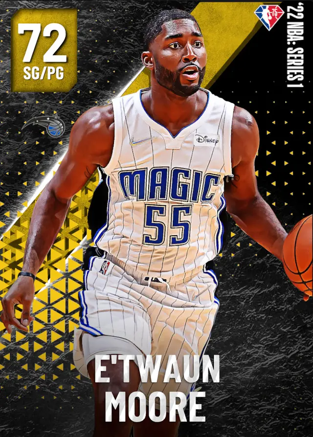 (GOLD) E'Twaun Moore (72 OVR)