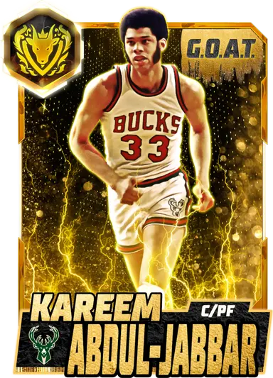 (GOAT) Kareem Abdul-Jabbar (99 OVR)