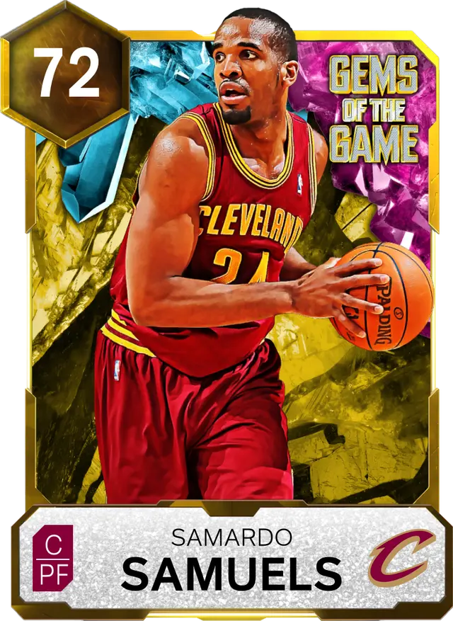 (GOLD) Samardo Samuels (72 OVR)