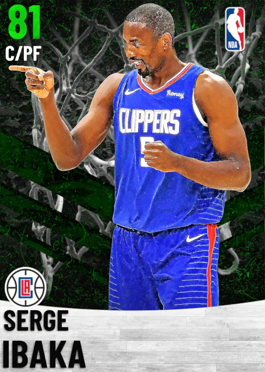(EMERALD) Serge Ibaka (81 OVR)
