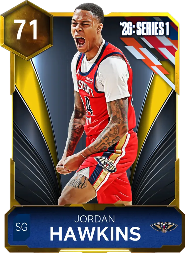 (GOLD) Jordan Hawkins (71 OVR)