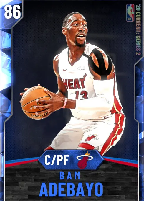(SAPPHIRE) Bam Adebayo (86 OVR)