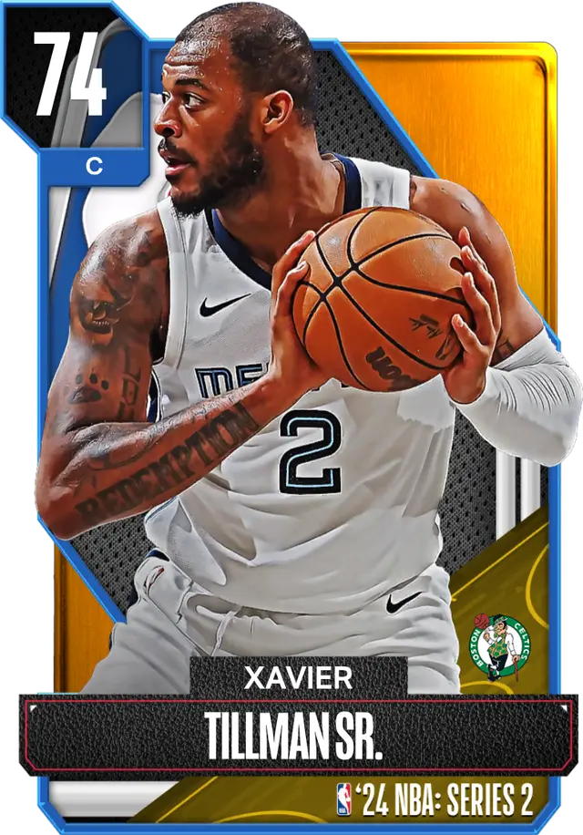 (GOLD) Xavier Tillman Sr. (74 OVR)