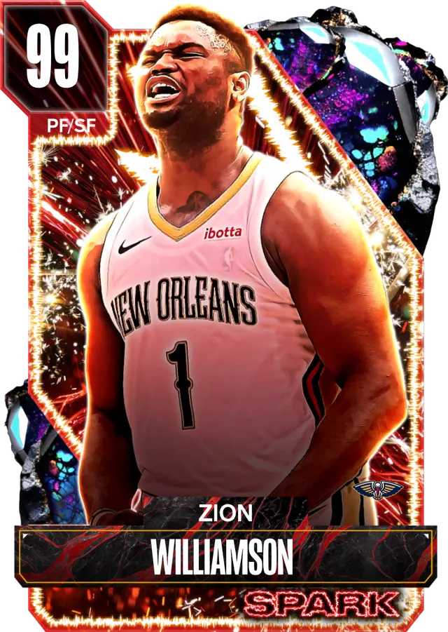 (DM) Zion Williamson (99 OVR)