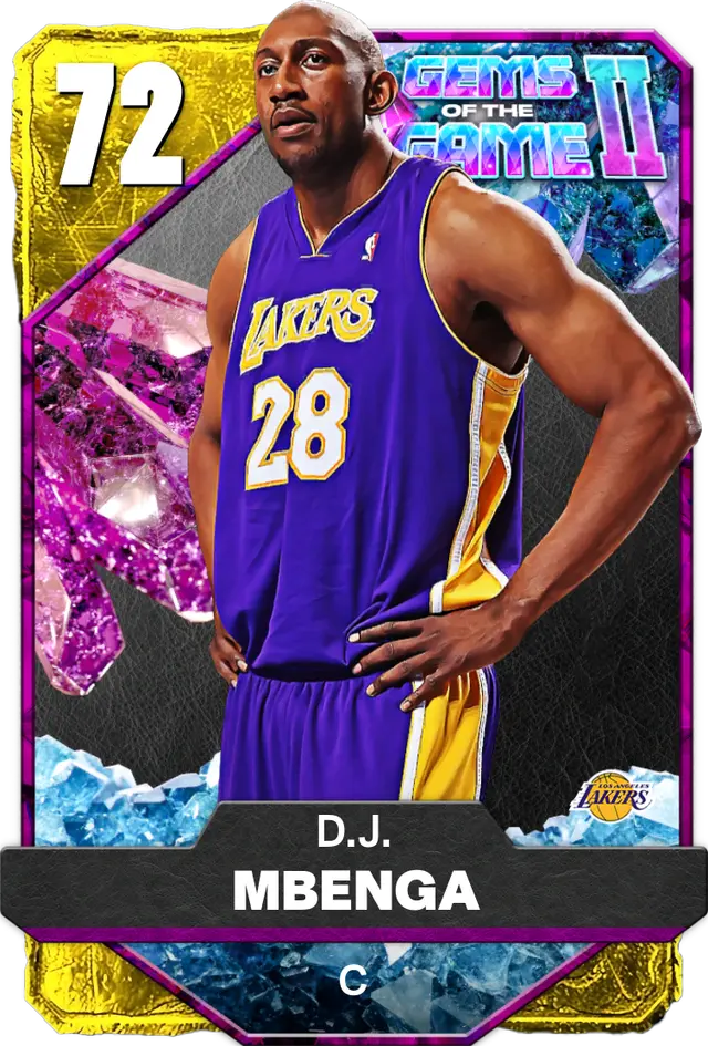 72 D.J. Mbenga | Gold Gems of the Game II