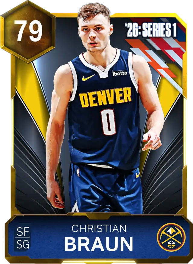(GOLD) Christian Braun (79 OVR)