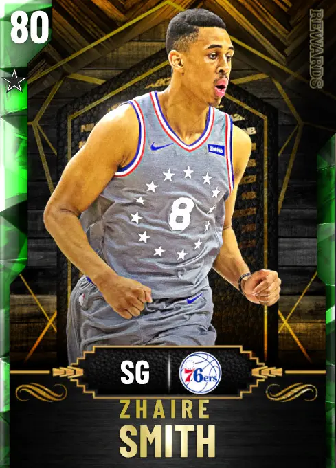 (EMERALD) Zhaire Smith (80 OVR)