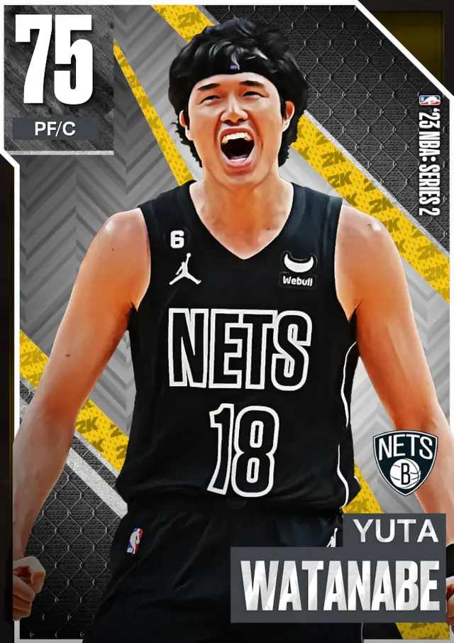 (GOLD) Yuta Watanabe (75 OVR)
