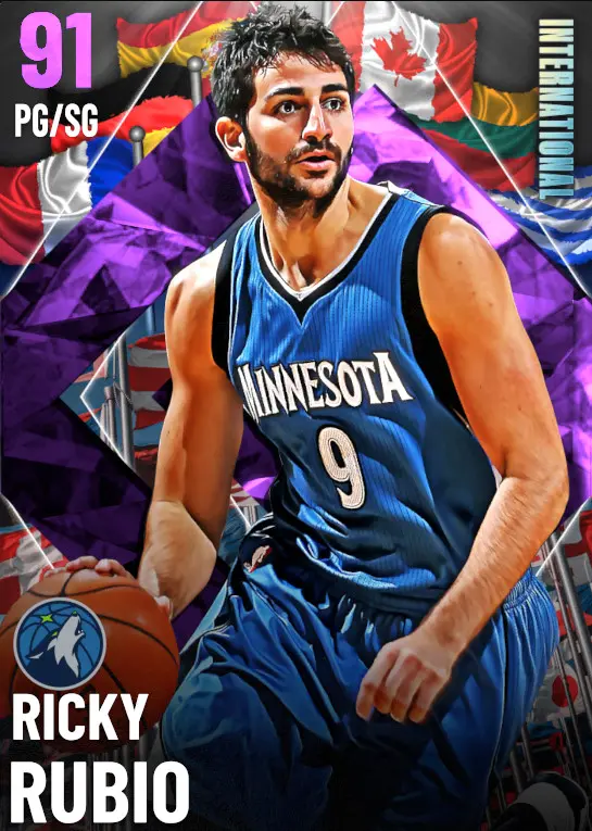 (AMETHYST) Ricky Rubio (91 OVR)