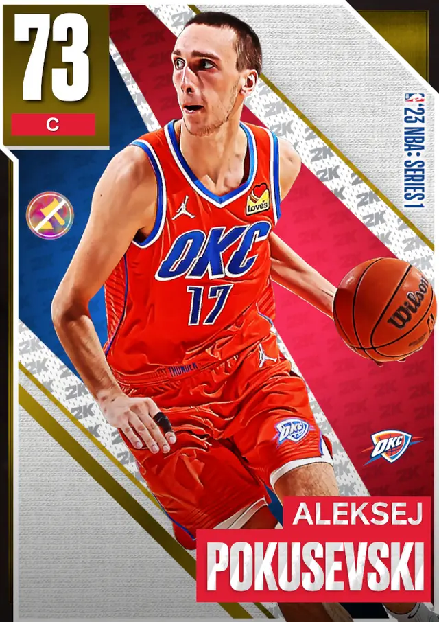 (GOLD) Aleksej Pokusevski (73 OVR)