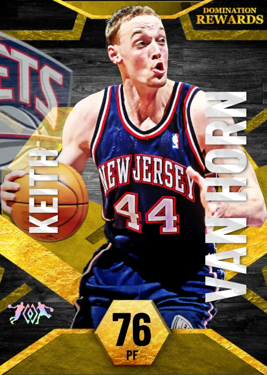 (GOLD) Keith Van Horn (76 OVR)