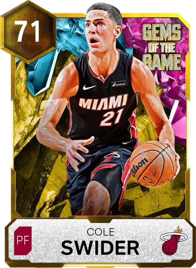 71 Cole Swider | Gold Gems of the Game
