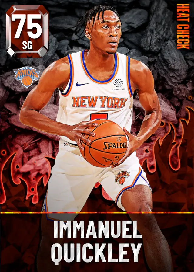 (GOLD) Immanuel Quickley (75 OVR)