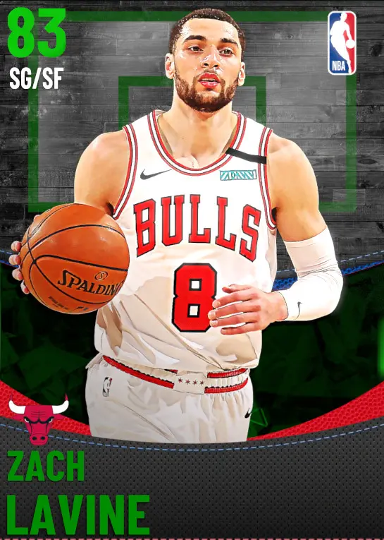 (EMERALD) Zach LaVine (83 OVR)