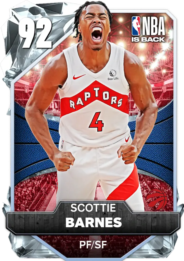 (DIAMOND) Scottie Barnes (92 OVR)