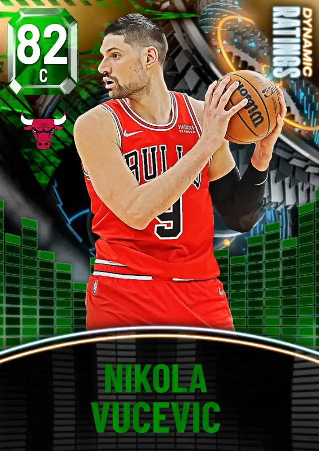 (EMERALD) Nikola Vucevic (82 OVR)