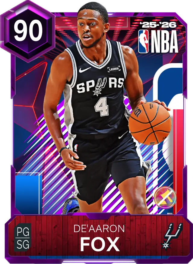 (AMETHYST) De'Aaron Fox (90 OVR)