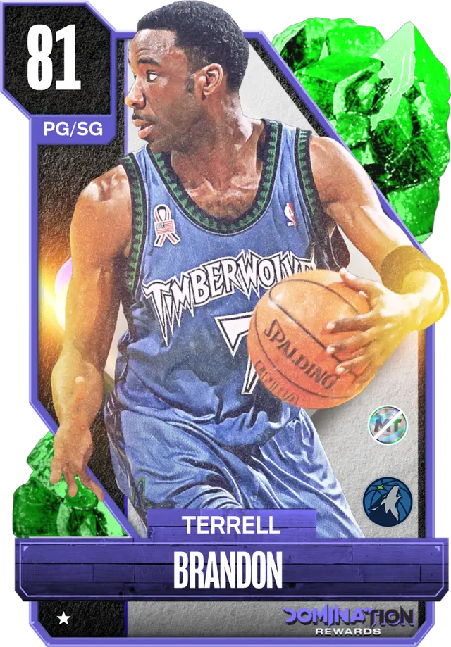 (EMERALD) Terrell Brandon (81 OVR)
