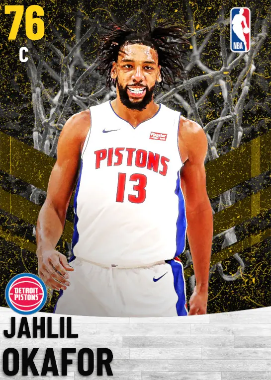 (GOLD) Jahlil Okafor (76 OVR)