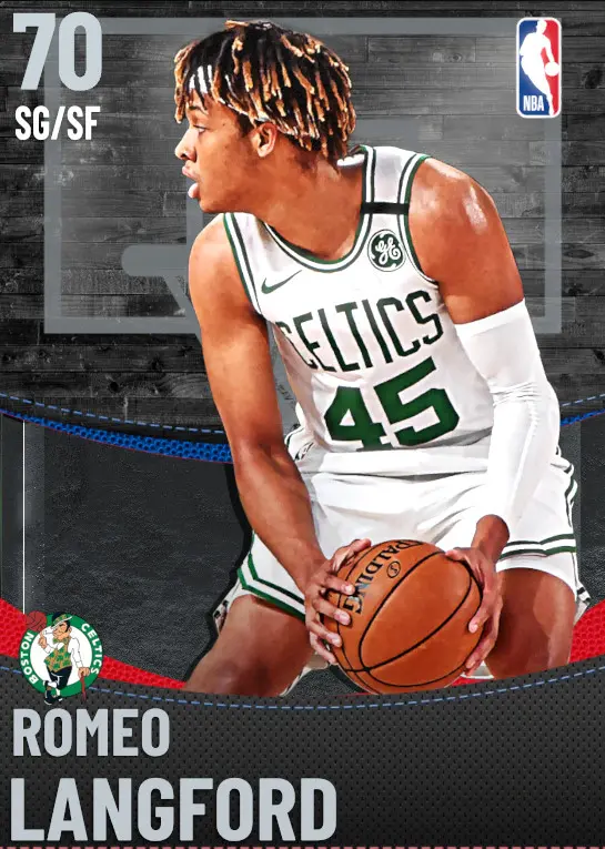 (SILVER) Romeo Langford (70 OVR)