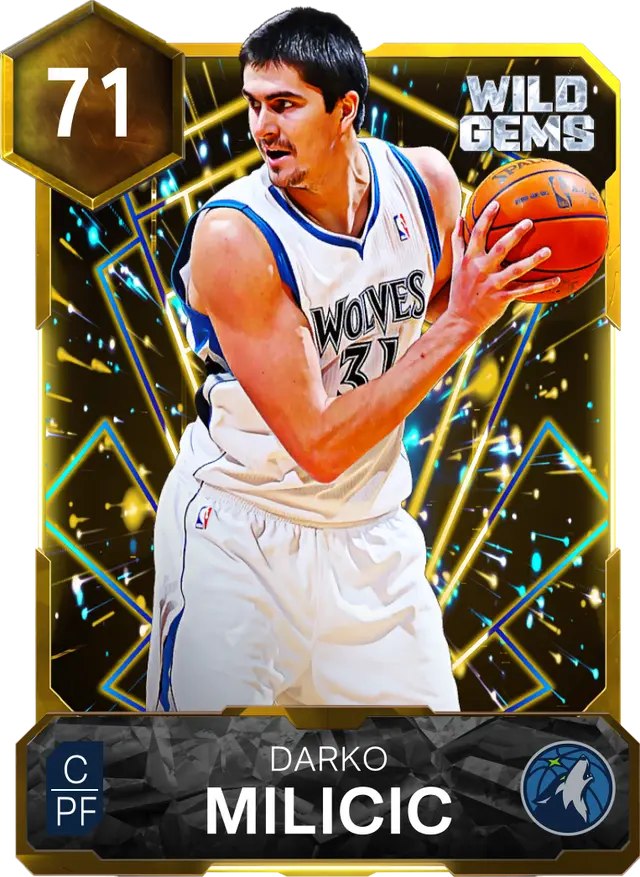 (GOLD) Darko Milicic (71 OVR)