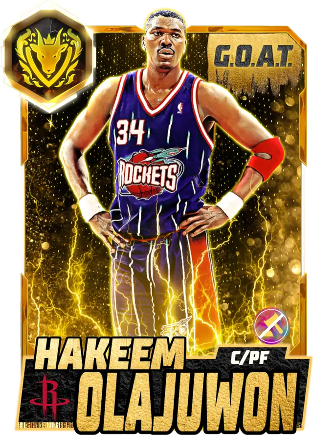 (GOAT) Hakeem Olajuwon (99 OVR)
