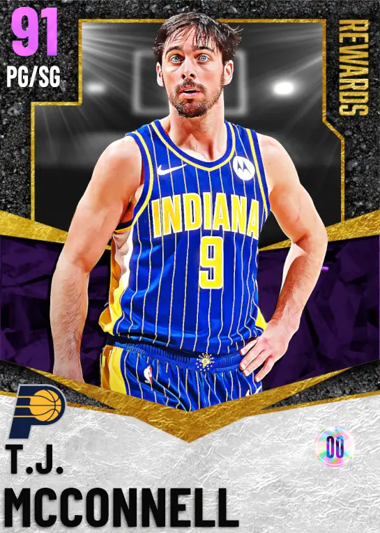 (AMETHYST) T.J. McConnell (91 OVR)