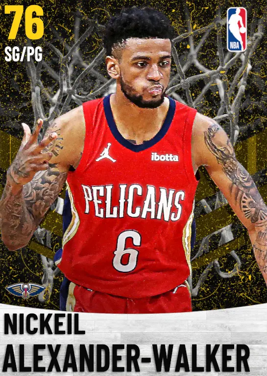 (GOLD) Nickeil Alexander-Walker (76 OVR)