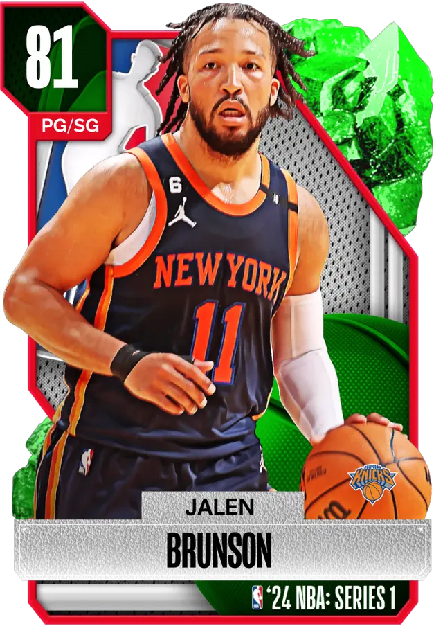 (EMERALD) Jalen Brunson (81 OVR)