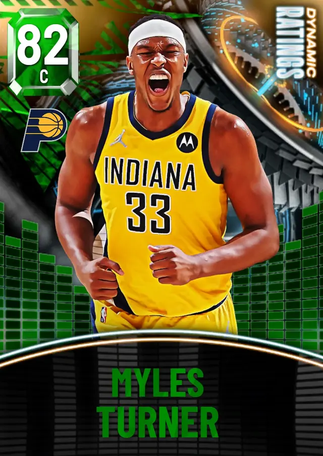 (EMERALD) Myles Turner (82 OVR)