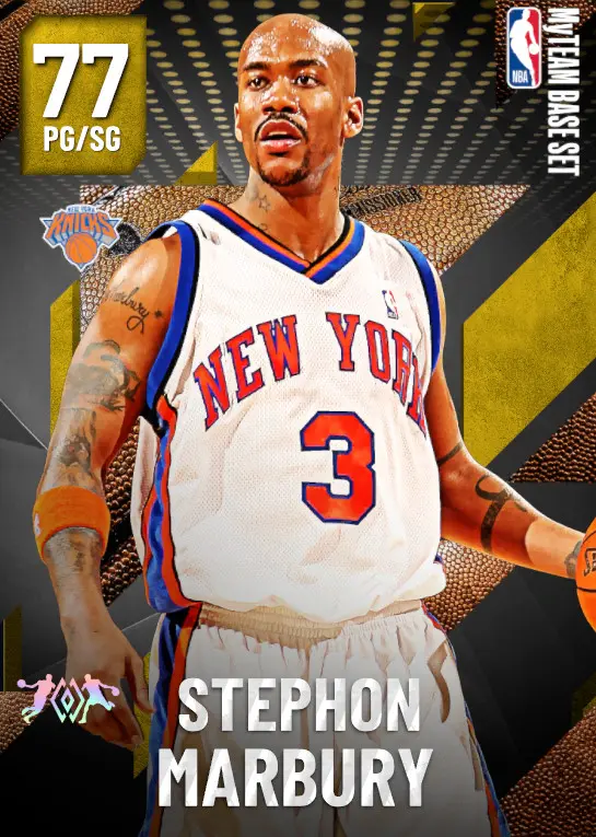 (GOLD) Stephon Marbury (77 OVR)