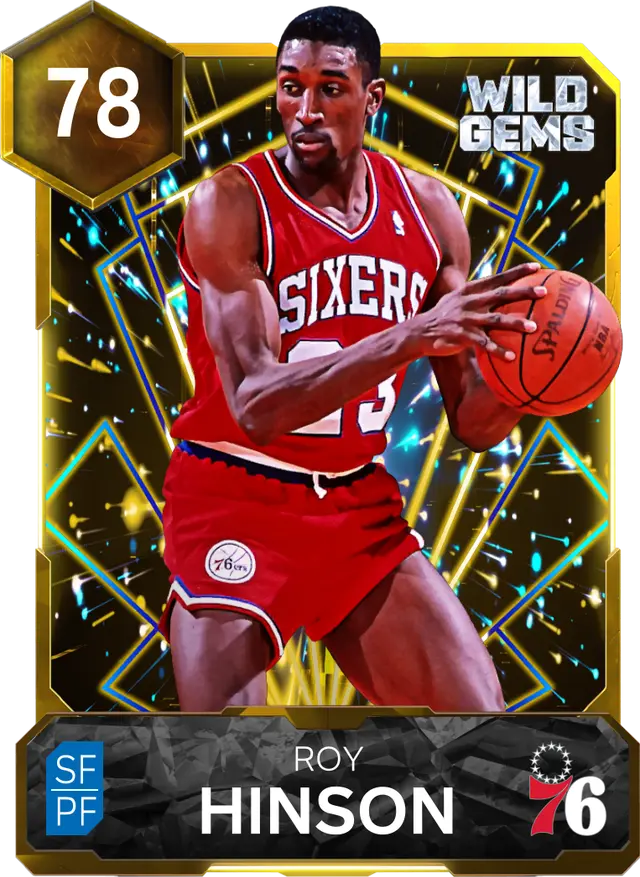 78 Roy Hinson | Gold Wild Gems