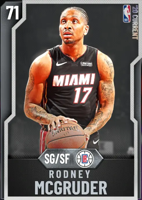 (SILVER) Rodney McGruder (71 OVR)