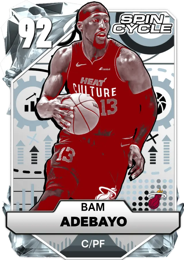 (DIAMOND) Bam Adebayo (92 OVR)