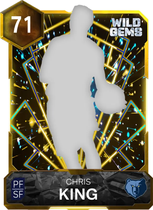 71 Chris King | Gold Wild Gems