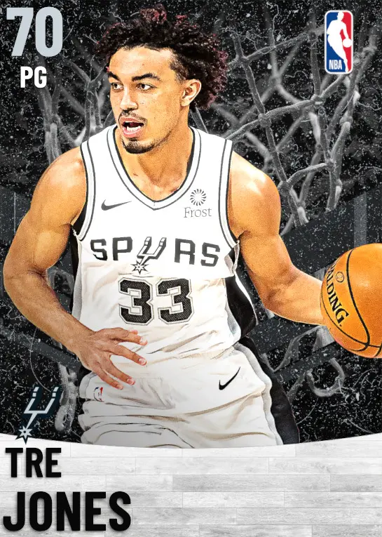 (SILVER) Tre Jones (70 OVR)