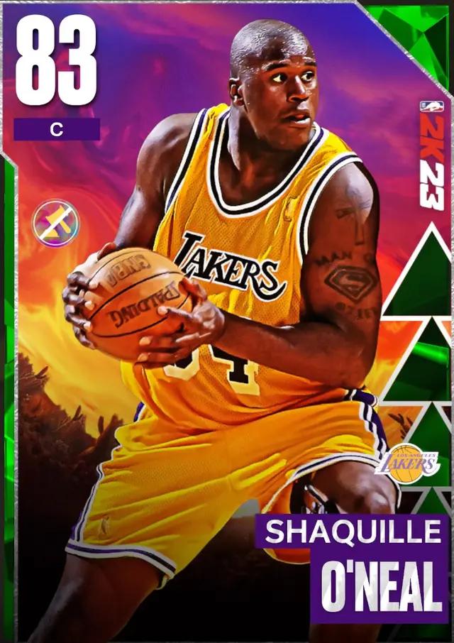 (EMERALD) Shaquille O'Neal (83 OVR)