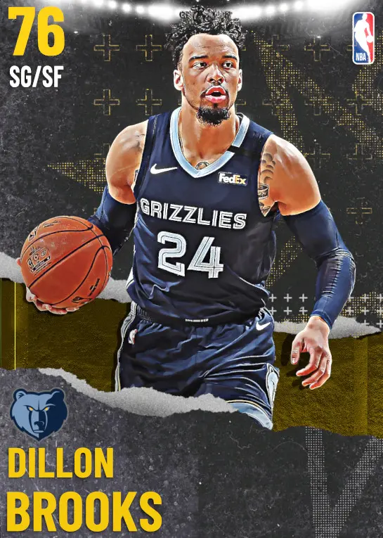 (GOLD) Dillon Brooks (76 OVR)